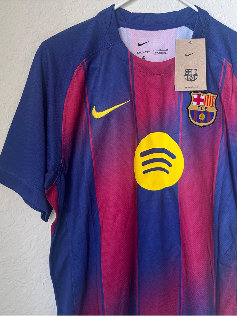 New Barcelona Lamine Yamal Jersey in Blue, Maroon & Yellow